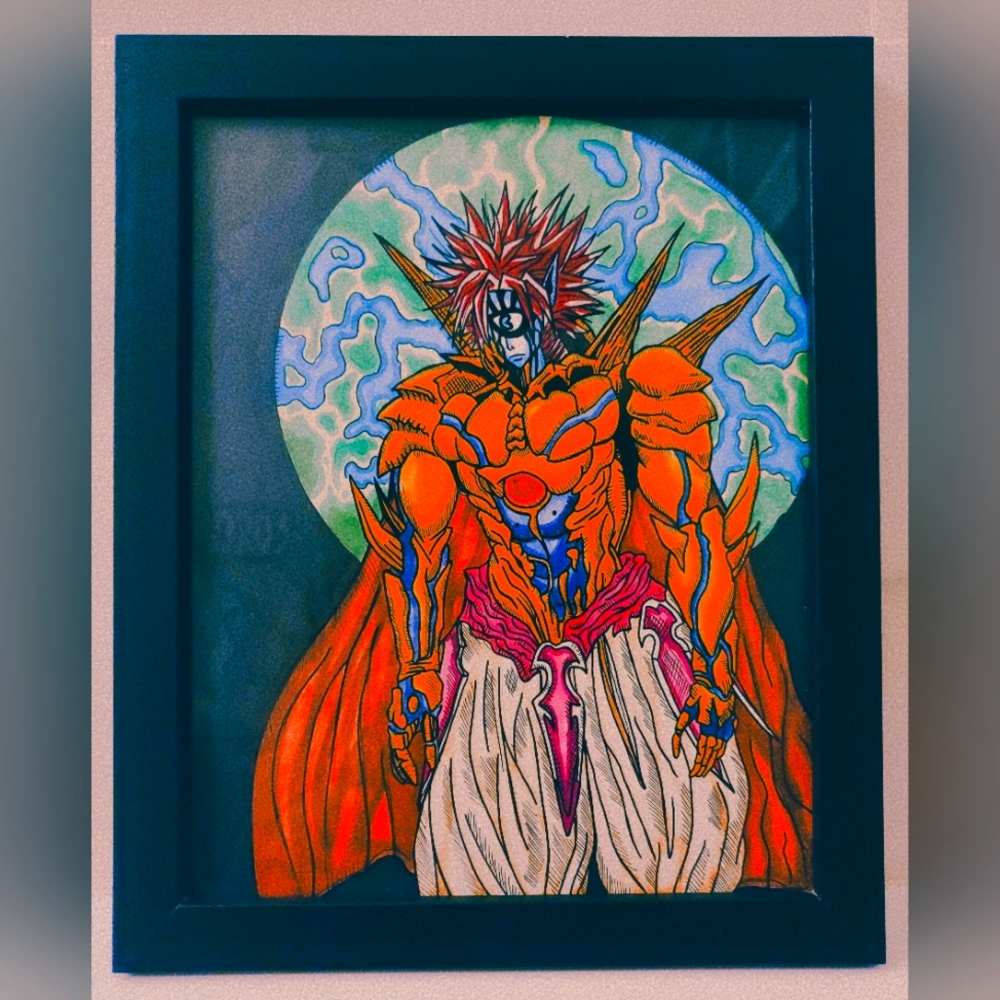 Lord Boros cover poster from One Punch Man